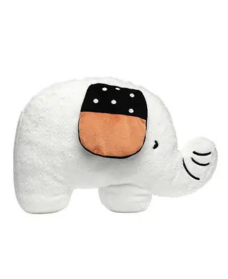 Special Offer Patchwork Jungle Pillow Plush White Elephant Stuffed Animal Toy