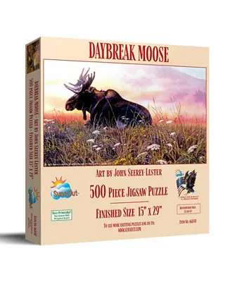 Daybreak Moose 500 piece Jigsaw Puzzle for Adults Sale