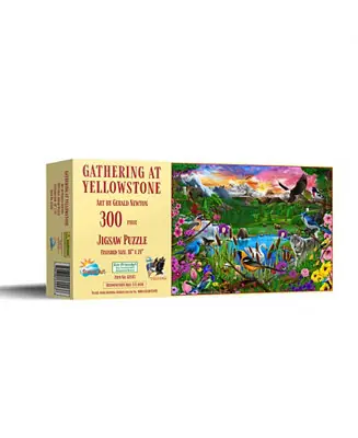 Gathering at Yellowstone 300 piece Jigsaw Puzzle for Adults Seasonal Sale