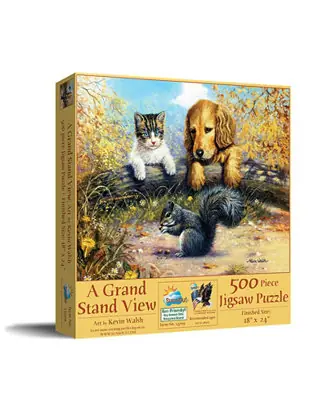 A Grand Stand View 500 piece Jigsaw Puzzle for Adults Fast Shipping