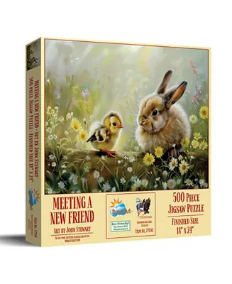 Budget Meeting a New Friend 500 piece Jigsaw Puzzle for Adults