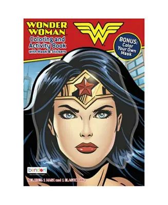 Crafted Wonder Woman Coloring And Activity Book