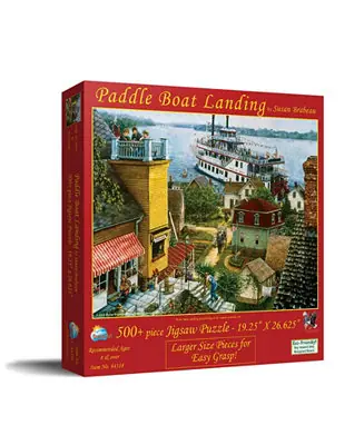 Sale Paddle Boat Landing 500 piece Jigsaw Puzzle for Adults Large Pieces