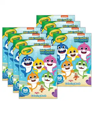 Baby Shark Coloring Book, 8 Pack Place Order