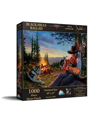 Luxury Black Hills Ballad 1000 piece Jigsaw Puzzle for Adults