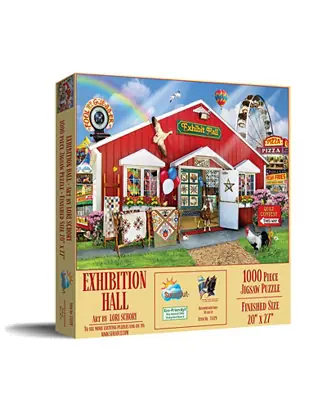 New Release Exhibition Hall 1000 piece Jigsaw Puzzle for Adults