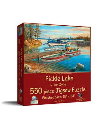 Pickle Lake 550 piece Jigsaw Puzzle for Adults Fathers Day Direct From Manufacturer