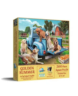 Crafted Golden Summer 500 piece Jigsaw Puzzle for Adults