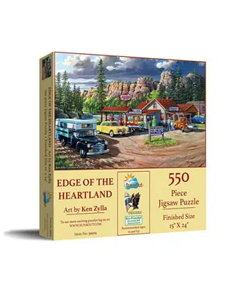 Edge of the Heartland 550 piece Jigsaw Puzzle for Adults Authentic