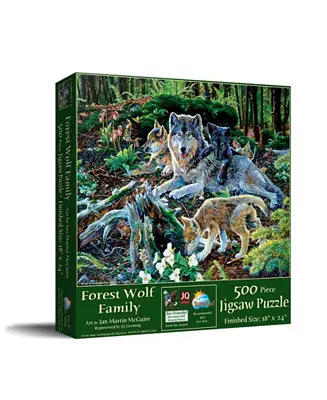 Cheap Forest Wolf Family 500 piece Jigsaw Puzzle for Adults