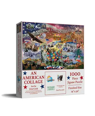 Crafted An American Collage 1000 piece Jigsaw Puzzle