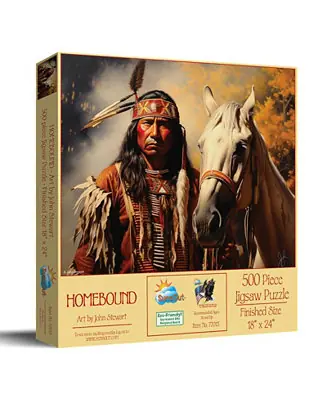 Homebound 500 piece Jigsaw Puzzle for Adults One Day Deal