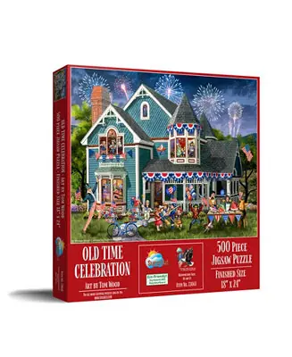 Final Sale Old time Celebration 500 piece Jigsaw Puzzle for Adults