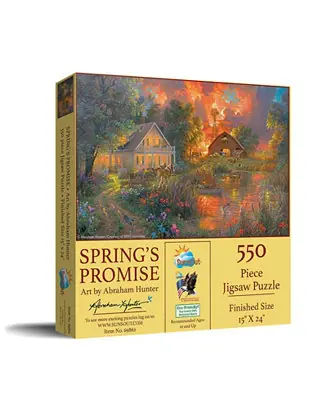 Special Discount Spring's Promise 550 piece Jigsaw Puzzle for Adults