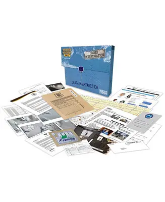 Murder Mystery Party Case Files - Death In Antarctica Limited Edition