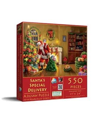 Original Santa's Special Delivery 550 piece Jigsaw Puzzle for Adults Christmas