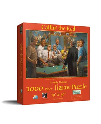 While Supplies Last Callin' the Red 1000 piece Jigsaw Puzzle for Adults