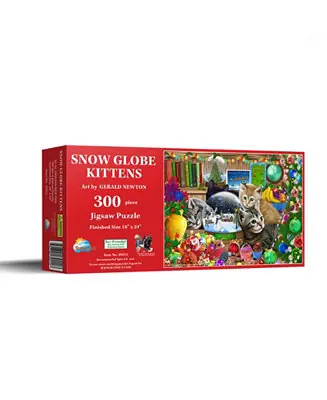 Sale Snow globe Kittens 300 piece Jigsaw Puzzle for Adults Christmas