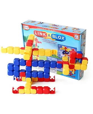 Linkablox Construction Toy - 60 Piece Seasonal Sale