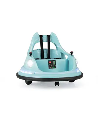 12V Kids Ride On Bumper Car with Remote Control and Dual Joysticks Weekend Sale