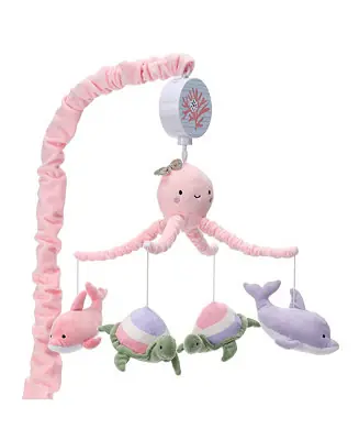 Weekend Sale Sea Dreams Dolphin/Turtle Musical Baby Crib Mobile Soother Toy