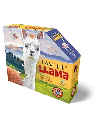 Don’t Miss Out Madd Capp Games Puzzles - I Am Lil' Llama 100 Piece Puzzle Poster Size
