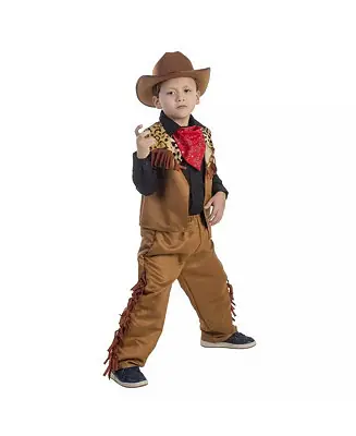 Toddler Wild Western Cowboy Costume Set Viral