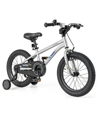 16-Inch Kids Bike Bicycle for Boys Girls 4-7 Adjustable with High Carbon Steel Frame-16 inches Premium