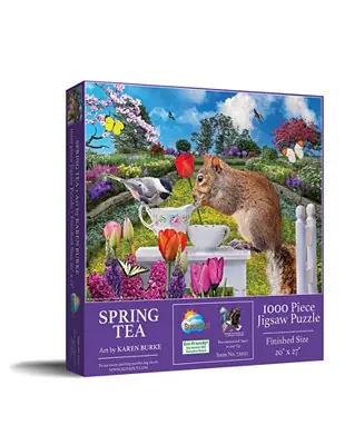 Spring Tea 1000 piece Jigsaw Puzzle for Adults Brand New