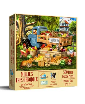 Same Day Shipping Millie's Fresh Produce 500 piece Jigsaw Puzzle for Adults