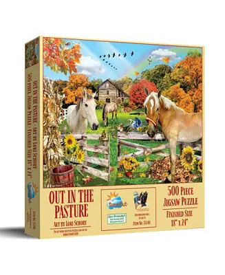 Order Now 'Out in the Pasture' 500-piece Jigsaw Puzzle for Adults