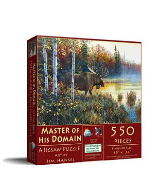 Discount Master of His Domain 550 piece Jigsaw Puzzle for Adults