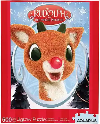 Rudolph the Red-Nosed Reindeer Collage 500 Piece Jigsaw Puzzle Best Choice