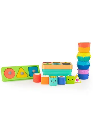 Sassy 16 Piece Stem Baby Box Gift set, 8 Months plus Final Sale