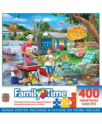 Family Time - Backyard Barbeque 400 Piece Jigsaw Puzzle Affordable
