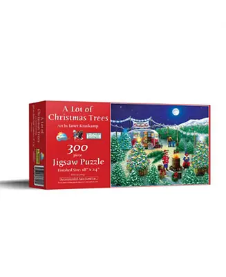 A Lot of Christmas Trees 300 piece Jigsaw Puzzle for Adults Christmas Trending