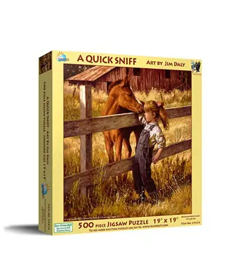 Final Sale A Quick Sniff 500 piece Jigsaw Puzzle for Adults