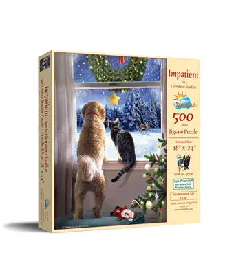 Impatient 500 piece Jigsaw Puzzle for Adults Christmas Instant Buy