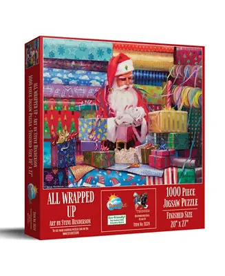 Factory Price All Wrapped Up 1000 piece Jigsaw Puzzle for AdultsChristmas