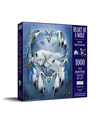 Heart of a Wolf 1000 piece Jigsaw Puzzle for Adults Modern