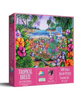 Tropical Breeze 500 piece Jigsaw Puzzle for Adults Reduced Price