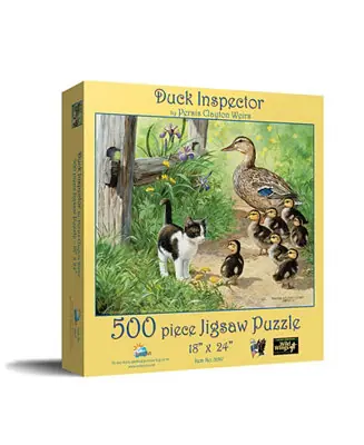 Save Now Duck Inspector 500 piece Jigsaw Puzzle for Adults