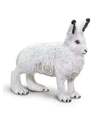 Certified Arctic Hare Wild Safari Figure