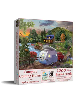 Campers Coming Home 1000 piece Jigsaw Puzzle for Adults Seasonal Sale