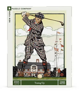 Place Order Teeing up 1000 Piece Puzzle
