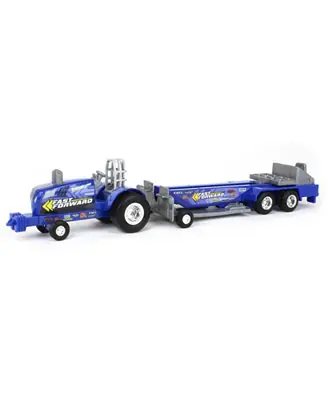 1/64 New Holland "Fast Forward" Pulling Tractor with Sled Limited Time