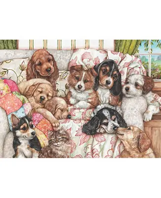 Premium Puppies 1000 piece Jigsaw Puzzle for Adults