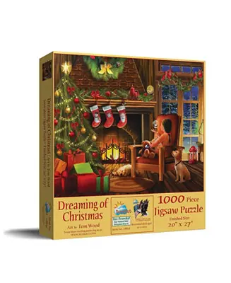 Final Sale Dreaming of Christmas 1000 piece Jigsaw Puzzle for Adults Christmas