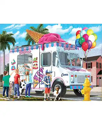 Secure Checkout Ice Cream Cones 300 piece Jigsaw Puzzle for Adults
