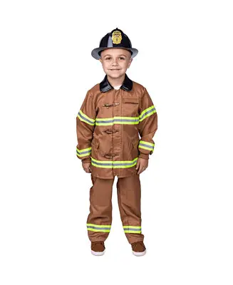 Toddler Fire Fighter Costume Set Crafted